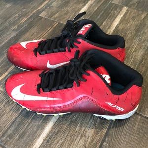 Nike Alpha Football Cleats. Men’s size 9.